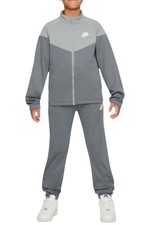 Nike Kid's Bot 2-Piece Dri-FIT Tracksuit Set Smoke Gray