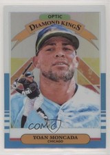 2019 Donruss Optic Diamond Kings Carolina Blue & White Prizm Yoan Moncada #9 0c6
