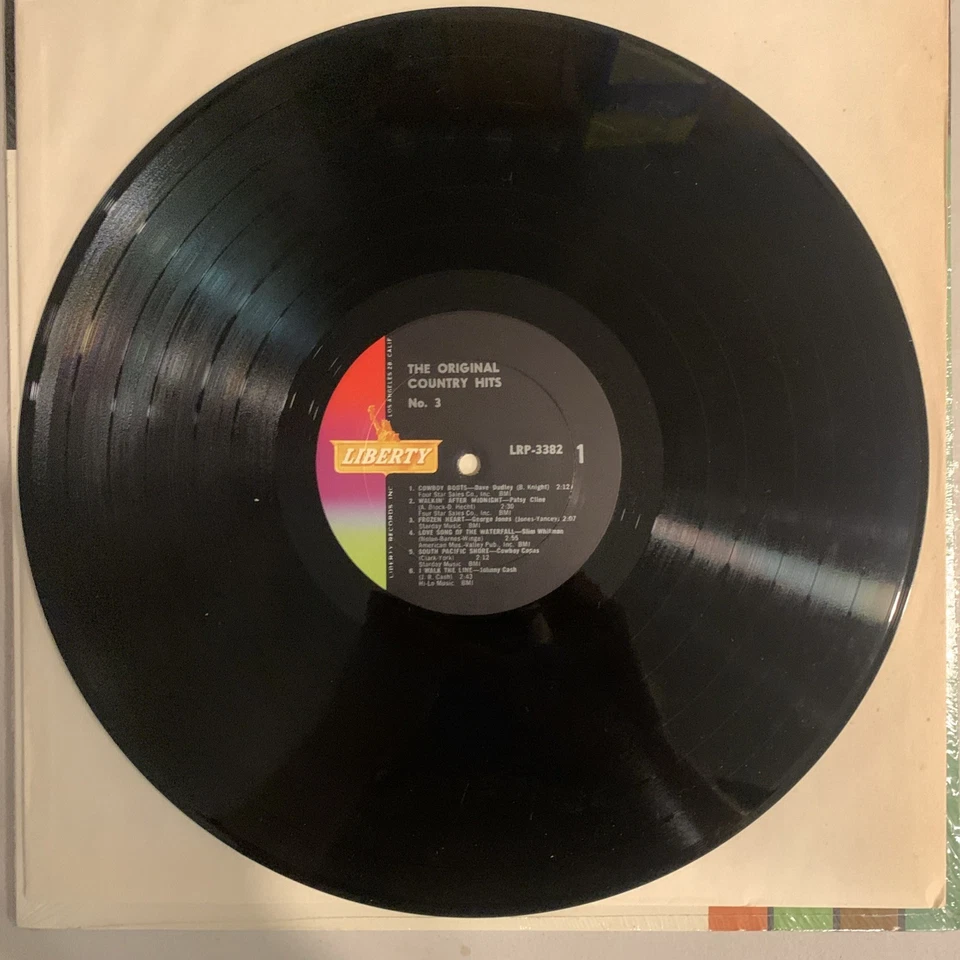 Various, LP, Mono, VG+, The Original Country Hits #3, LRP-3382 Foto 3 de 4