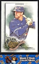 Bradley Zimmer 2022 Topps Allen & Ginter #327 Toronto Blue Jays Baseball