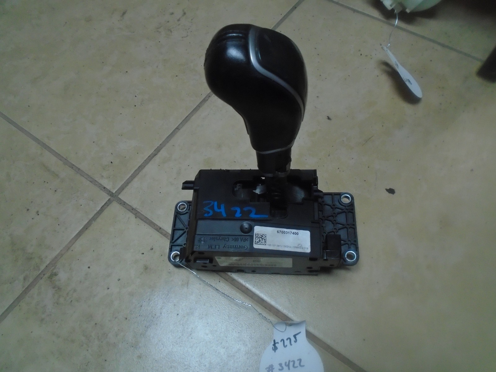 14-17 Maserati Ghibli Automatic Transmission Gear Shift Selector Box Lever OEM