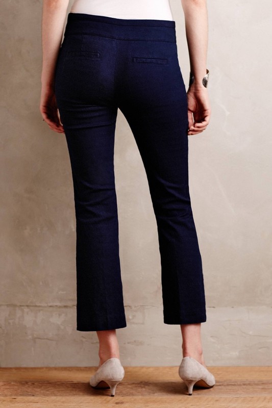Anthropologie Crop Flare Charlie Pants NWT $118 Size 8