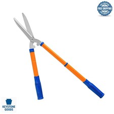 Tagliasiepi con manico regolabile e lame in acciaio ad alto tenore di carbonio