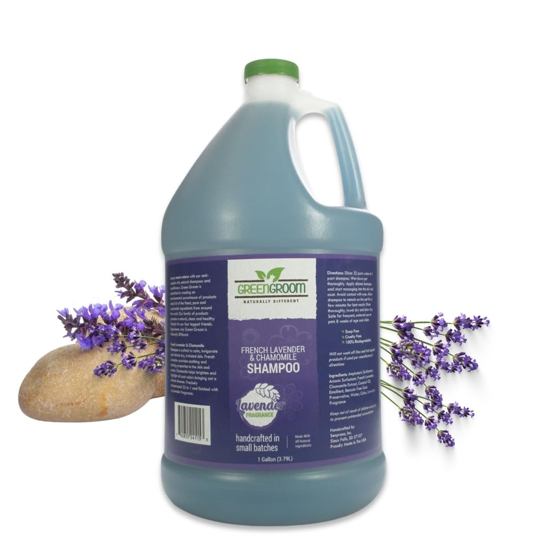 Green Groom French Lavender & Chamomile Aromatherapy Dog Sha