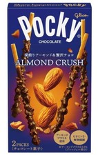 Ezaki Glico Pocky Almond Crush Chocolate Japanese Snack