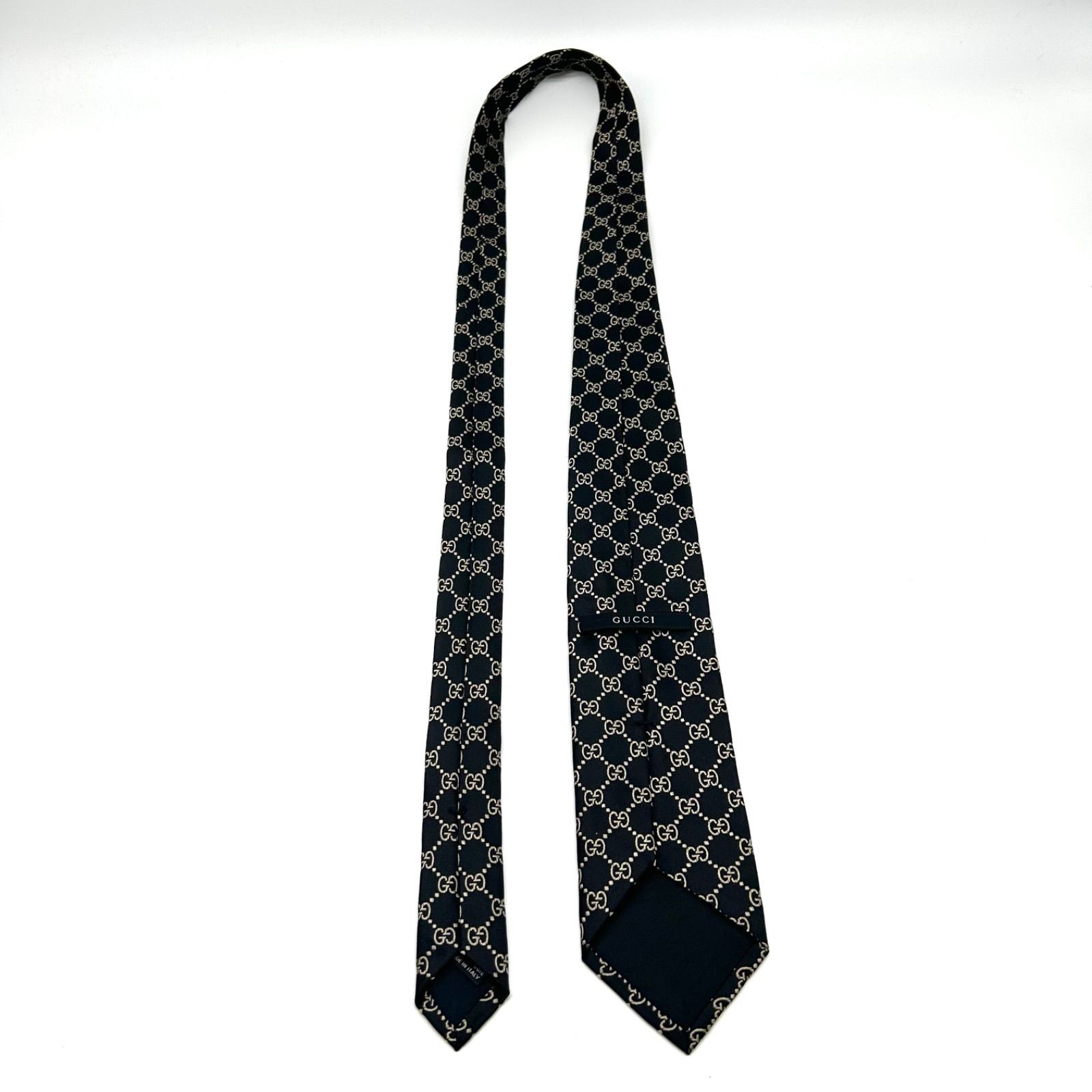 Gucci GG Pattern Interlocking Necktie Black Luxur… - image 8