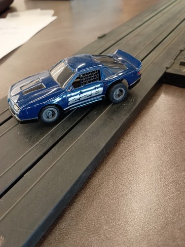 SUPER RARE AFX TOMY CHEVY CAMARO Z28 BLUE Looks New 