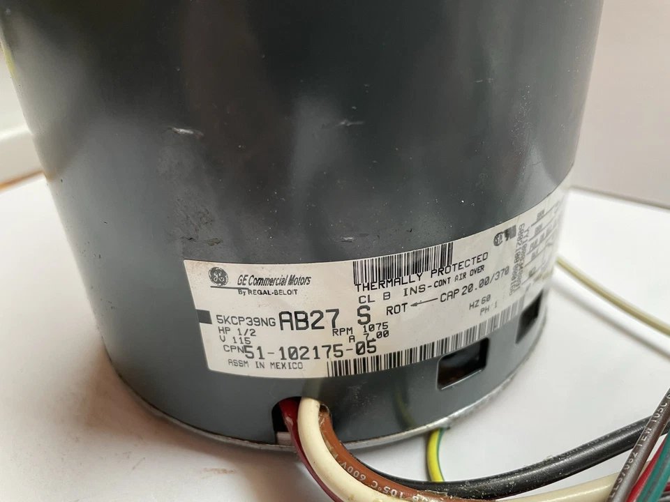 Complete Set Up 5KCP39NGAB27 Motor New W/Board 1005-83-1722A, transformer & Capa - Image 3 of 4