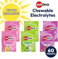 SaltStick Electrolyte FastChews - 60 Count Variety Pack - Chewable Electrolyte