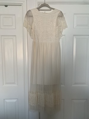 River Island Womens Cream Tea Layered Maxi Dress pleated skirt and lace Size 6 | eBay UK River Island Womens Cream Tea Layered Maxi Dress pleated skirt and lace Size 6 | eBay UK