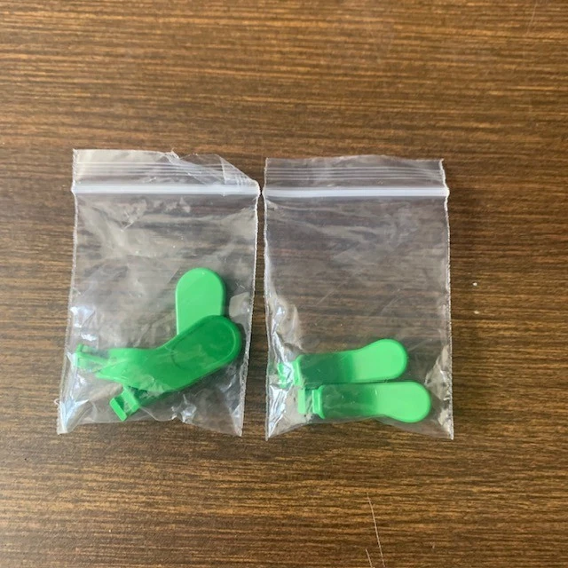 Microsoft Xbox Elite Series 2 Controller Replacement Paddles Back Buttons Green - Image 4 of 4