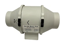 Cool Components VS-IDF-4-Pro, 4" Inline Duct Fan - New!