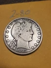 1915 D  Barber Half Dollar VG  Lot2-80
