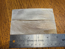 BEAUTIFUL NATURAL CUT BULL HORN KNIFE HANDLE MATERIAL BLANK SCALES