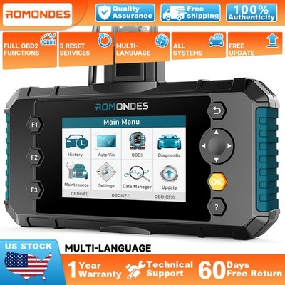 Romondes RD4000 OBD2 Scanner All System ABS EPB Oil SAS Diagnostic Fit For BMW