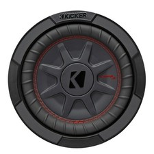 Kicker 48CWRT82 8 CompRT CWRT8 Series Sub 300 Watts RMS 2-Ohm DVC Car Subwoofer