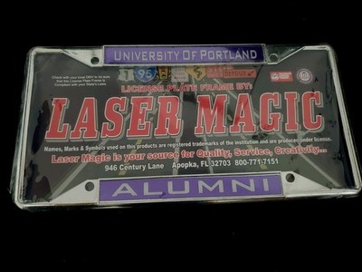 University of Portland Alumni Metal License Plate Frame New In Package 