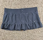 Vintage Y2K Nike Dri-FIT Womens Sz XL Advantage Micro tennis skort Navy Blue