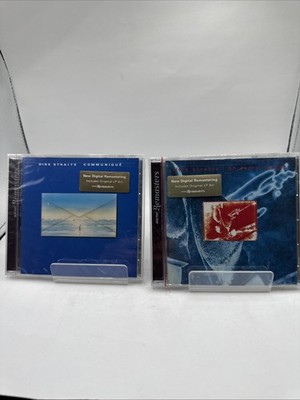 Dire Straits 2 CD Lot-On Every Street + Communique NEW SEALED!!