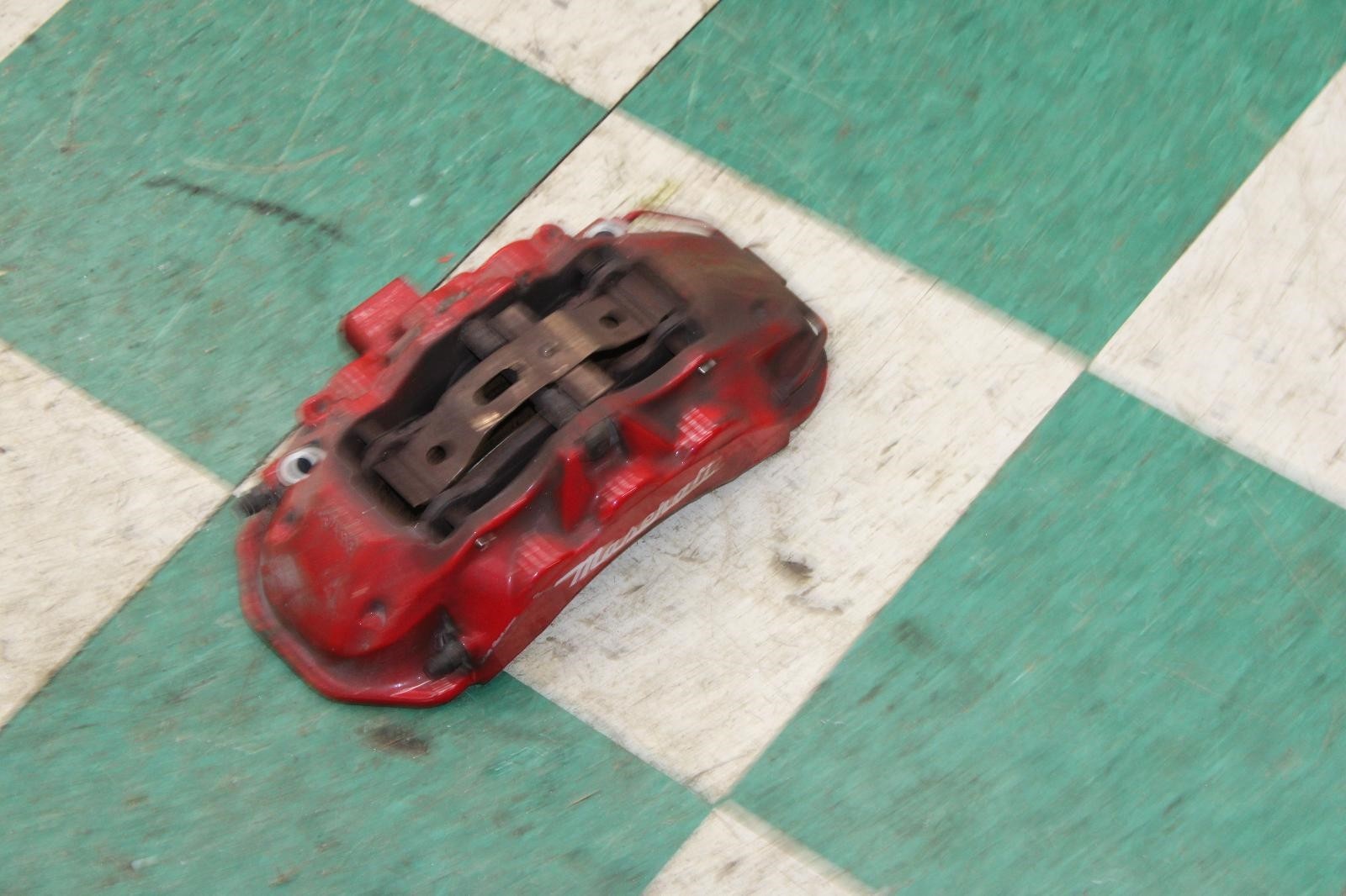 14-17 Ghibli 3.0L Red Front Passenger Right RH RF Brake Caliper Assy OEM WTY OE