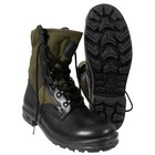 Original German Army Tropical Jungle Canvas and Leather Boots - Unissued
