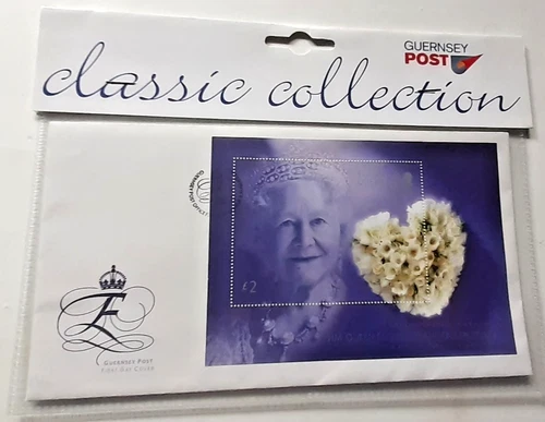 Queen Mother Guernsey First Day Cover 2002