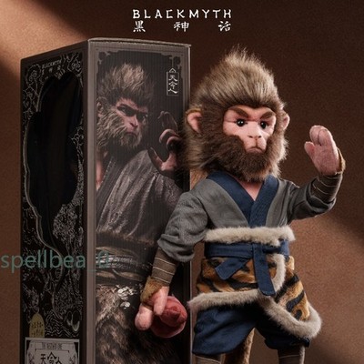 NEW Black Myth: Wukong Plush Doll Monkey King Action Figure Collectible Toy Gift