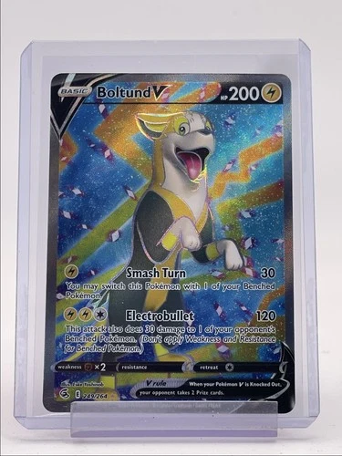 BOLTUND V 2021 POKEMON SWSH FUSION STRIKE ULTRA RARE 249/264 Q6011