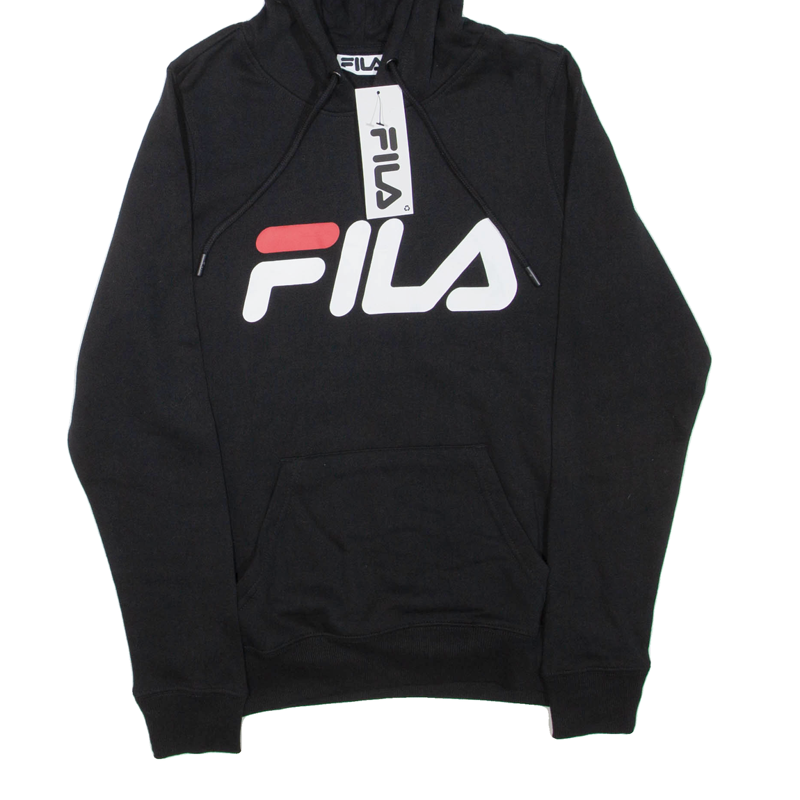 Felpa con cappuccio FILA donna nera UK 10