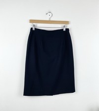 Vintage Talbots 8P Black A Line Knee Length Skirt Women s 8 Petite