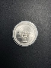 1980 Mexico 1 oz Silver Onza Balance Scale