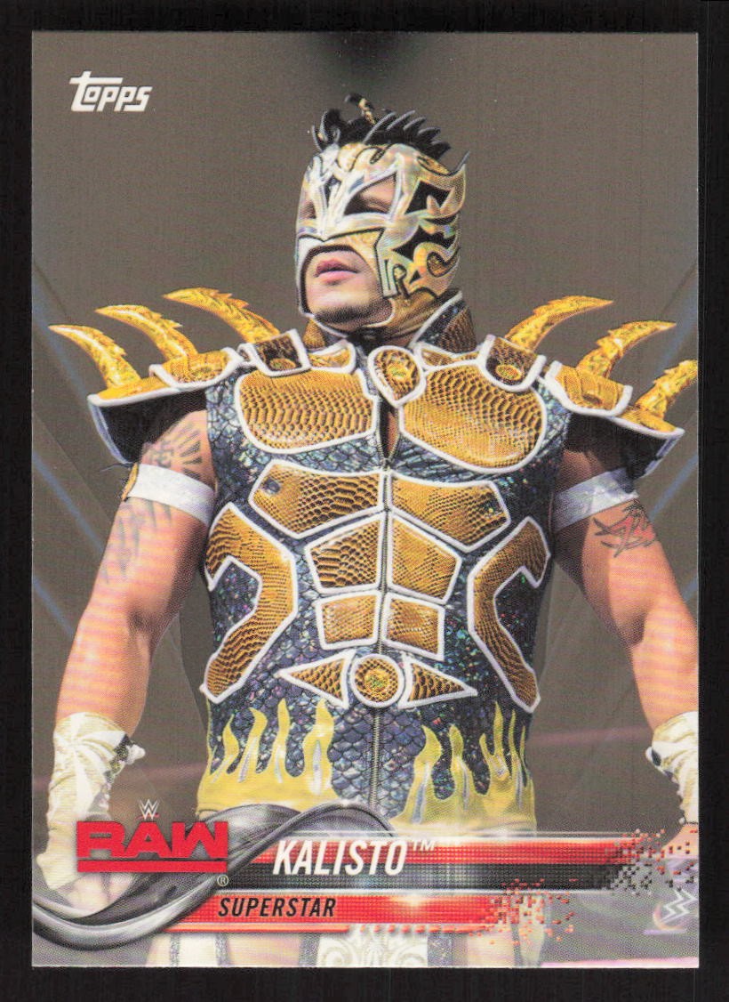 2018 Topps WWE Then Now Forever Bronze Kalisto #139