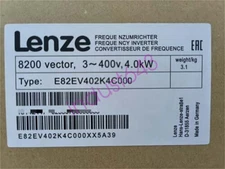 E82EV402K4C000 NEW LENZE E82EV402_4C000 Inverter Drives 8200 Vector 4.0kW