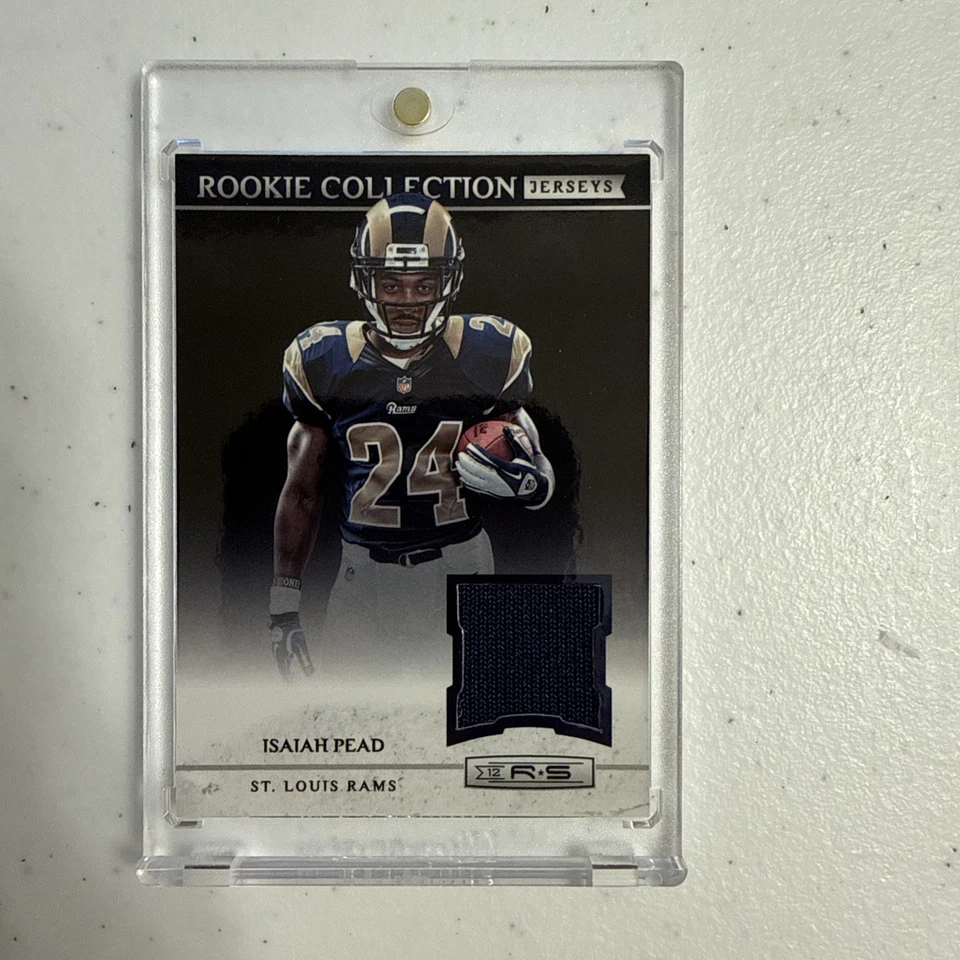 Camisetas ISAIAH PEAD 2012 Panini Rookies & Stars Rookie Collection #30 Foto 3 de 3