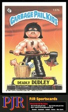 Deadly Dudley 1986 Topps Garbage Pail Kids Series 4 #137b
