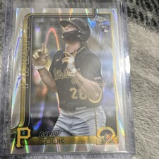 2024 Topps Chrome Billy Cook Rookie #273 Pittsburgh Pirates MLB Baseball