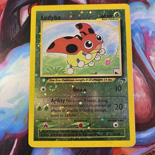 Pokemon Ledyba 7/18 Southern Islands Reverse Holo Rare 2001 WOTC Vintage MP-HP