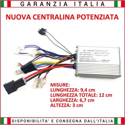 Centralina 36V_16Ah con funzione indicatori direzione Centralina 36V_16Ah con funzione indicatori direzione