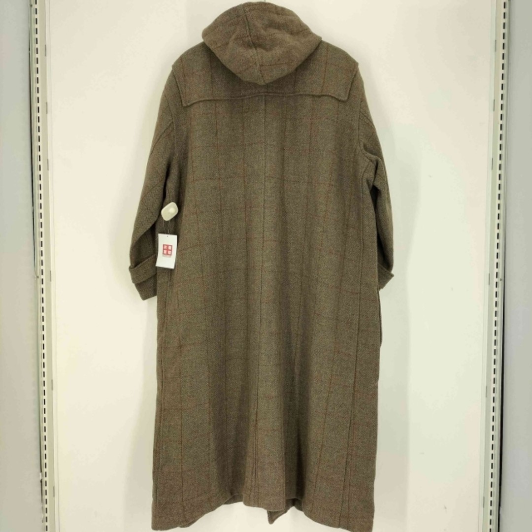 【Polo Ralph Lauren】90s Wool Duffle Coat Polo Ralph Lauren Duffle Coat 90s Wool Check M 71cm 27.95in Brown