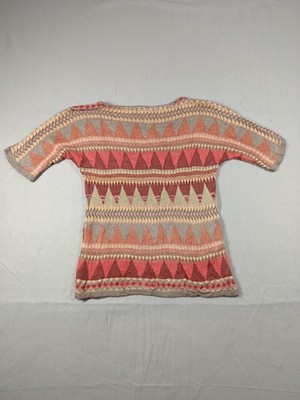 Chaps Strick Pullover Damen Größe M Sunset Pastel ethnisch - Maße beachten