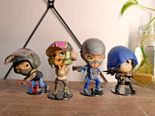 Rainbow Six Siege Six Collection Chibi Figures Set of 4 Ubisoft Collectables
