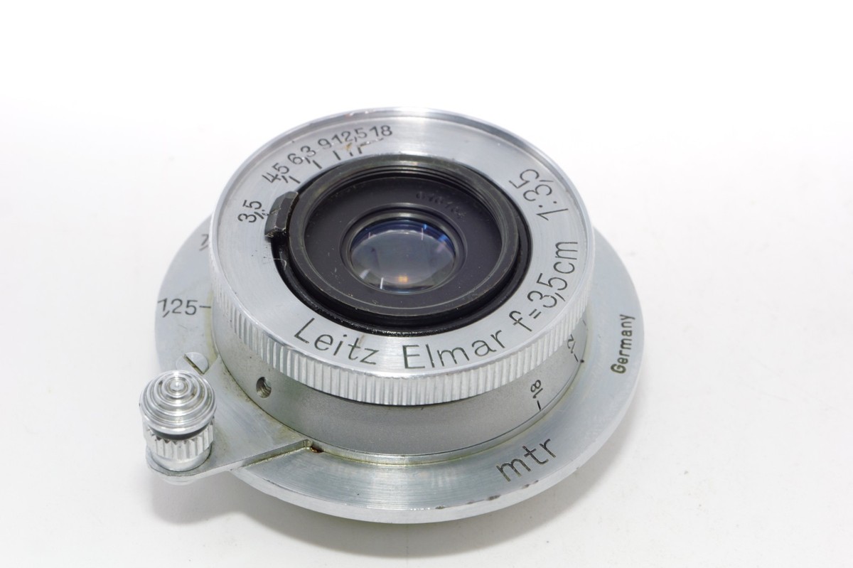 Leica Elmar 3.5cm f3.5 COATED Compact Wide-Angle Lens. LTM . Caps