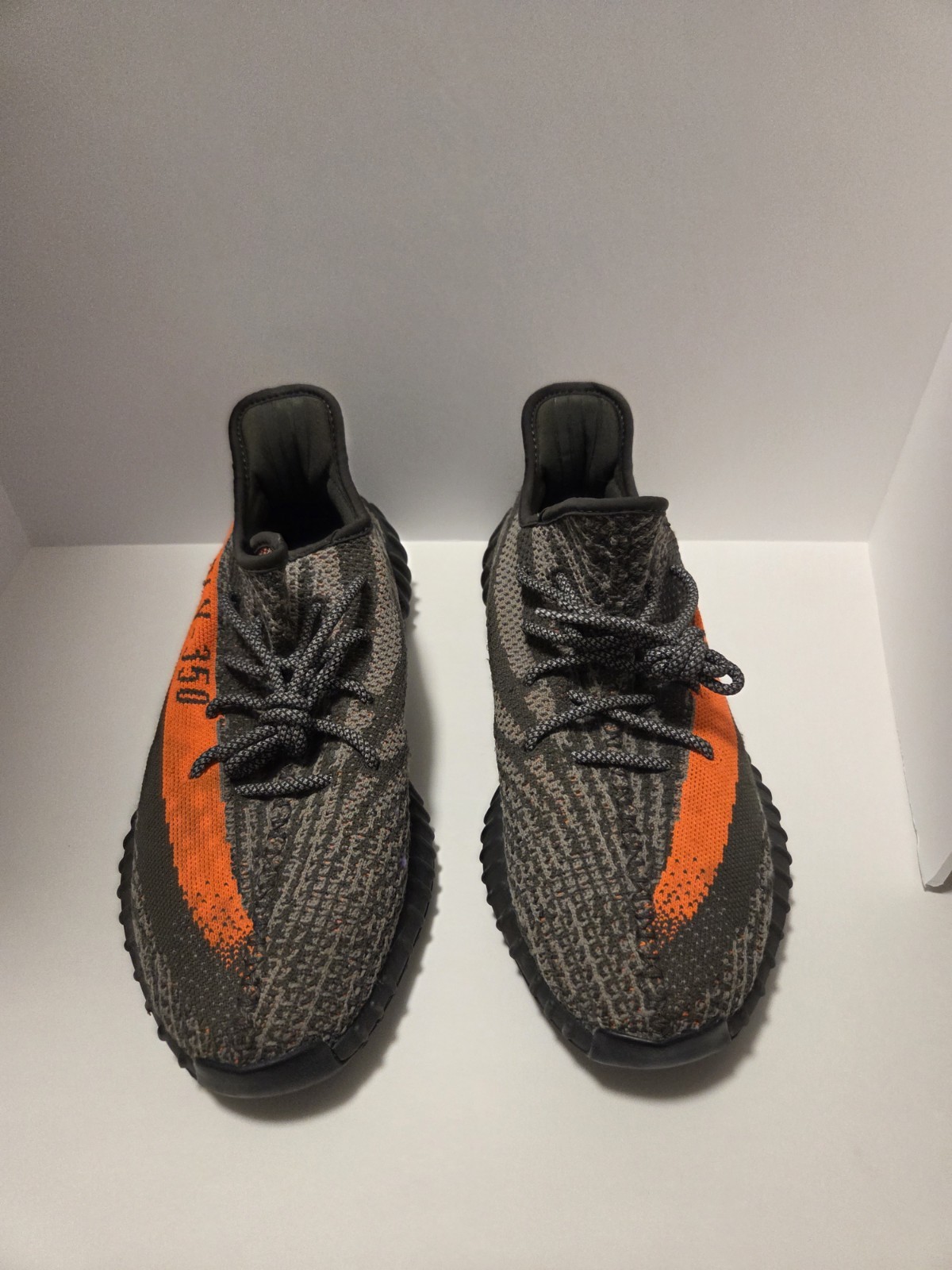 adidas Yeezy Boost 350 V2 Carbon Beluga HQ7045 Gray Men's Athletic Sneakers