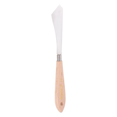 No.19 Malerpinsel Palette Knife aus rostfreiem Edelstahl mit Spachtelklinge