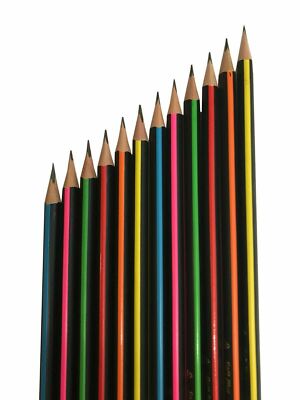 HB Bleistifte Schule Büro Handwerk Kunst Zeichnen Skizzieren Dreiecksform einfach zu halten