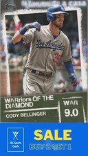 2020 Topps Warriors of the Diamond #WOD-35 Cody Bellinger
