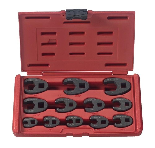 ⑧クローズ CROWS Neiko 03324A Crowfoot Wrench Set 1/2