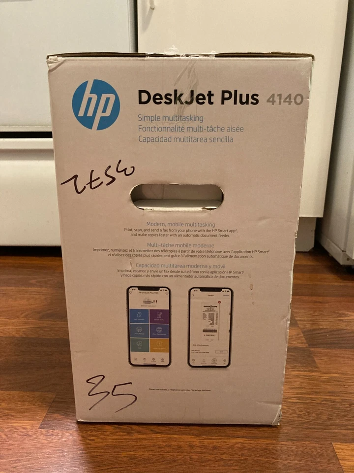 HP DeskJet Plus 4140  Multi Function All in One Printer New in Open Box - Image 2 of 4