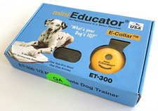 USED-Mini-EDUCATOR E-Collar-ET-300, 100 Levels,1/2 Mile Remote Waterproof Collar