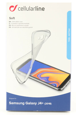 Cellularline Soft Schutzhülle Samsung Galaxy J4+ Plus 2018 soft case cover 192A